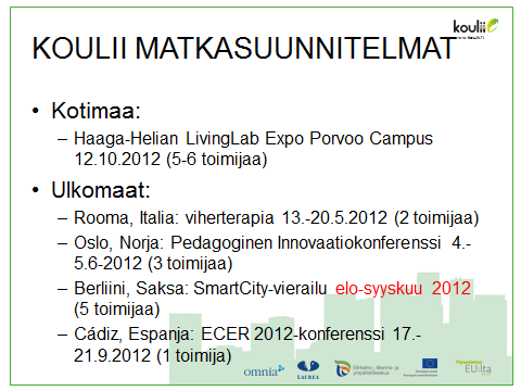 c.) Opiskelijoiden näkökulmia Kouliin toiminnasta: Veera Tammilehto liittyi mukaan kokoukseen.