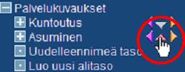 2 Vaihda tasojen järjestystä Siirrä