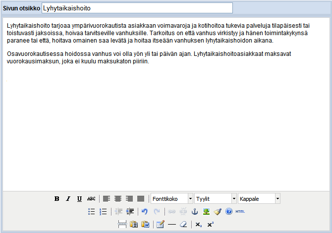 HARJOITUKSET 74