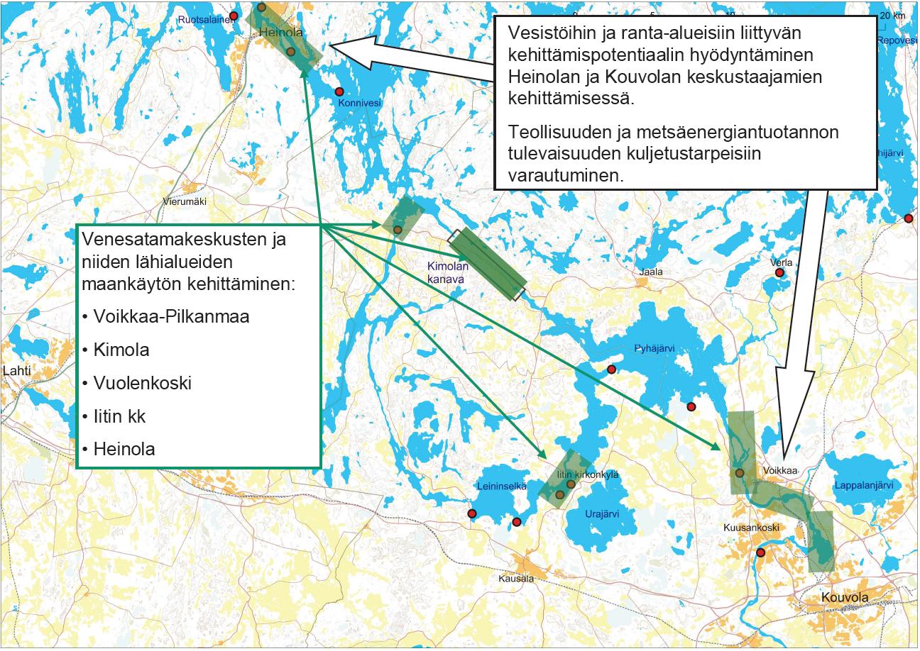 KIMOLAN KANAVA-ALUEEN KEHITTÄMINEN