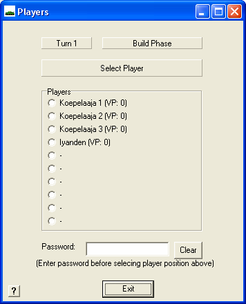 (Resurssienhallinnan) otsikkoriviltä Kopio saamasi pelaajatiedosto (.plr) Game01-alikansioon.