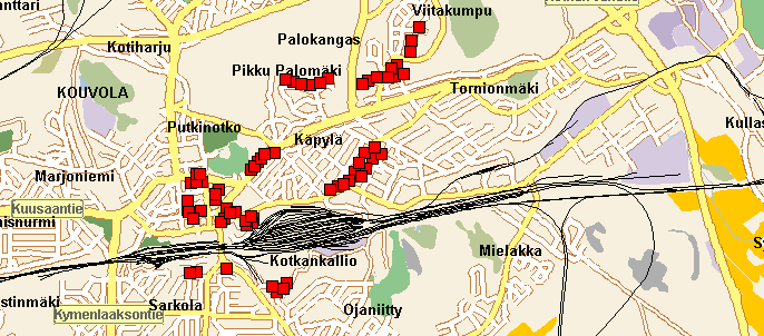 2015 laajenee Kouvolaan - Kokeillaan sähköistä asiointia - Kilometrin säteellä Kouvolan