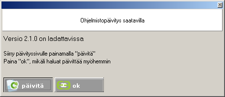 Ohjelman käyttö uusi versio 44 Ohjelmistoversion päivittäminen Edukeeper-ohjelmistosta julkaistaan vuosittain uusia versioita tarpeen mukaan. Uusiin versioihin lisätään uusia ominaisuuksia mm.