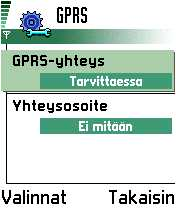 Internet-yhteys katkaistaan automaattisesti kun poistut Doris Browserista käskyllä Valinnat / Lopeta. Voit tarvittaessa käyttää komentoa Katkaise yhteys sulkemaan yhteyden.