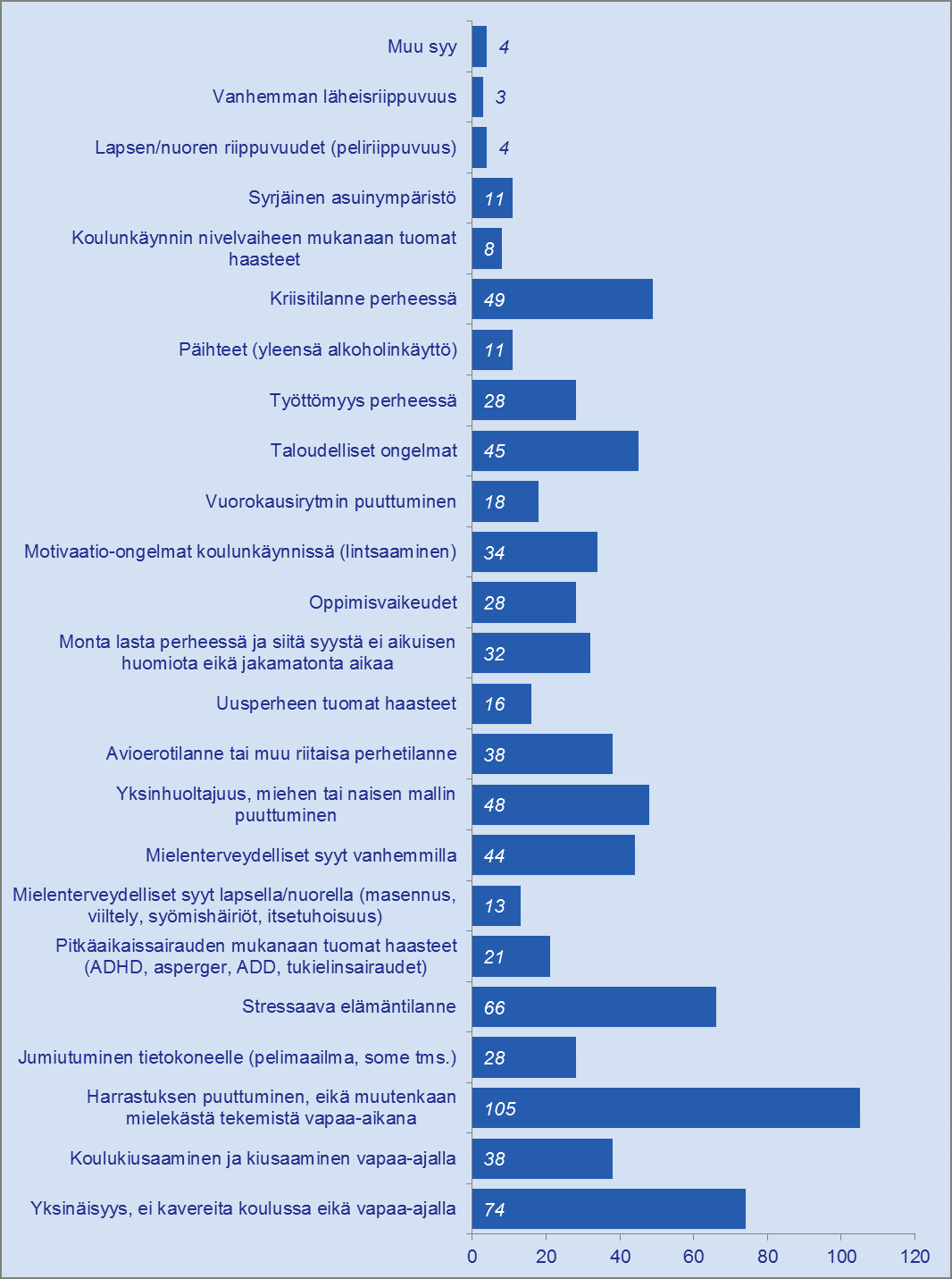 2.7. Tarpeita tukihenkilötoiminnalle