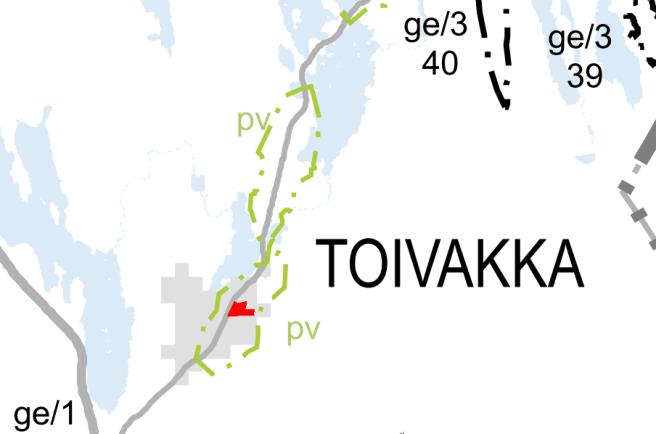 FCG SUUNNITTELU JA TEKNIIKKA OY Kaavaselostus 29 (52) Kuva 16: Ote vaihemaakuntakaavasta 2, kohde on merkitty punaisella. Suunnittelualue on pohjavesialuetta.