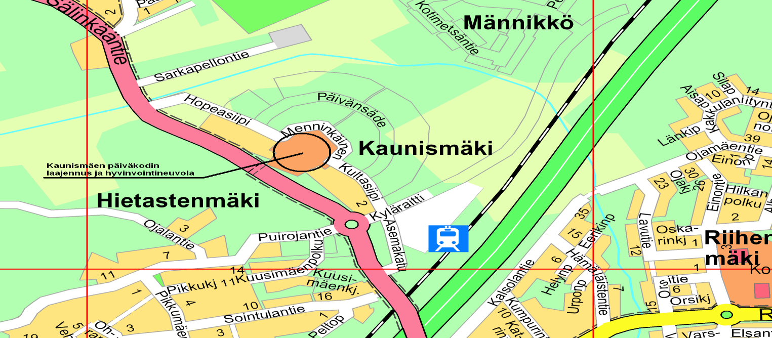 TOIMITILAT Hyvinvointineuvolan rakentaminen + Kaunismäen päiväkoti II Tekniset palvelut / tekninen johtaja Hannu Seppälä Perusturva, arkkitehtuuritoimisto Klemetti ja Räty + muut suunnittelijat,