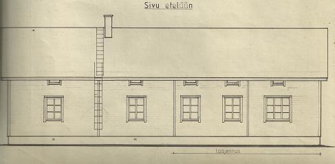 12 (40) Kuva 7 Kohteen 1987 rakennettu osa (Hartikainen Antti)