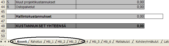 saan hankkeen budjettiin, on hankkeen toteuttajan huomioitava komission edellyttämät määräykset (tässä hakuilmoituksessa oleva kohta 5.5 Laitteet). 5.4.