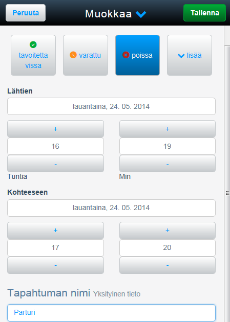 Elisa Oyj Elisa Ring pikaohje 4 (6) Älä häiritse Kaikki puhelut siirretty 1.