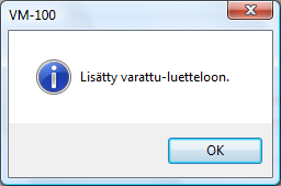 5 Vastaanottotila 2. Napsauta [Tulosta tunnus]-painiketta. Esiin tulee sisäänkirjautumisen vahvistusruutu. 3. Napsauta [Ei]-painiketta.