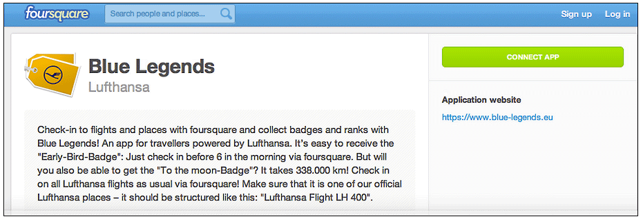 Lentoyhtiöt United yhdistetty Mileage&Plus kantaasiakasohjelma ja FourSquare Seuraa myös jos
