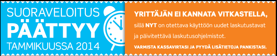 MAINONTAA YRITTÄJÄLLE KAUPPALEHDESSÄ Kampanja alkaa 16.9.2013 Kesto kaksi viikkoa.