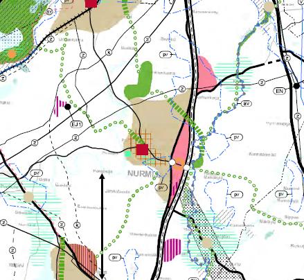 Nurmijärven kunnanvaltuuston 1989 hyväksymässä oikeusvaikutuksettomassa Nurmijärven kunnan