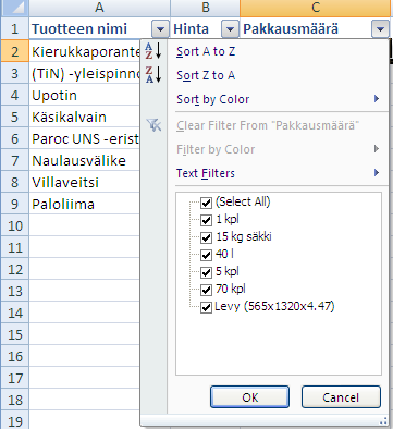 27. Kaksoisnäpäytä hiiren vasenta nappia kunkin kuvaajan kohdalla.