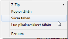 (double-click) tarkoitetaan kahta nopeaa hiiren ykköspainikkeen painallusta ja käytettäessä verbiä painaa, hiiren painike jätetään pidemmäksi aikaa pohjaan.