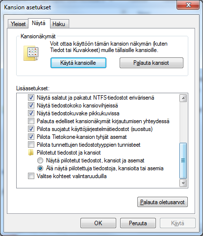 2.6 Leikepöydän (clipboard) käyttö Windowsin lähes kaikissa ikkunoissa, niin sovelluskuin resurssienhallintaikkunoistakin, pystyy viemään kohteita leikepöydälle.