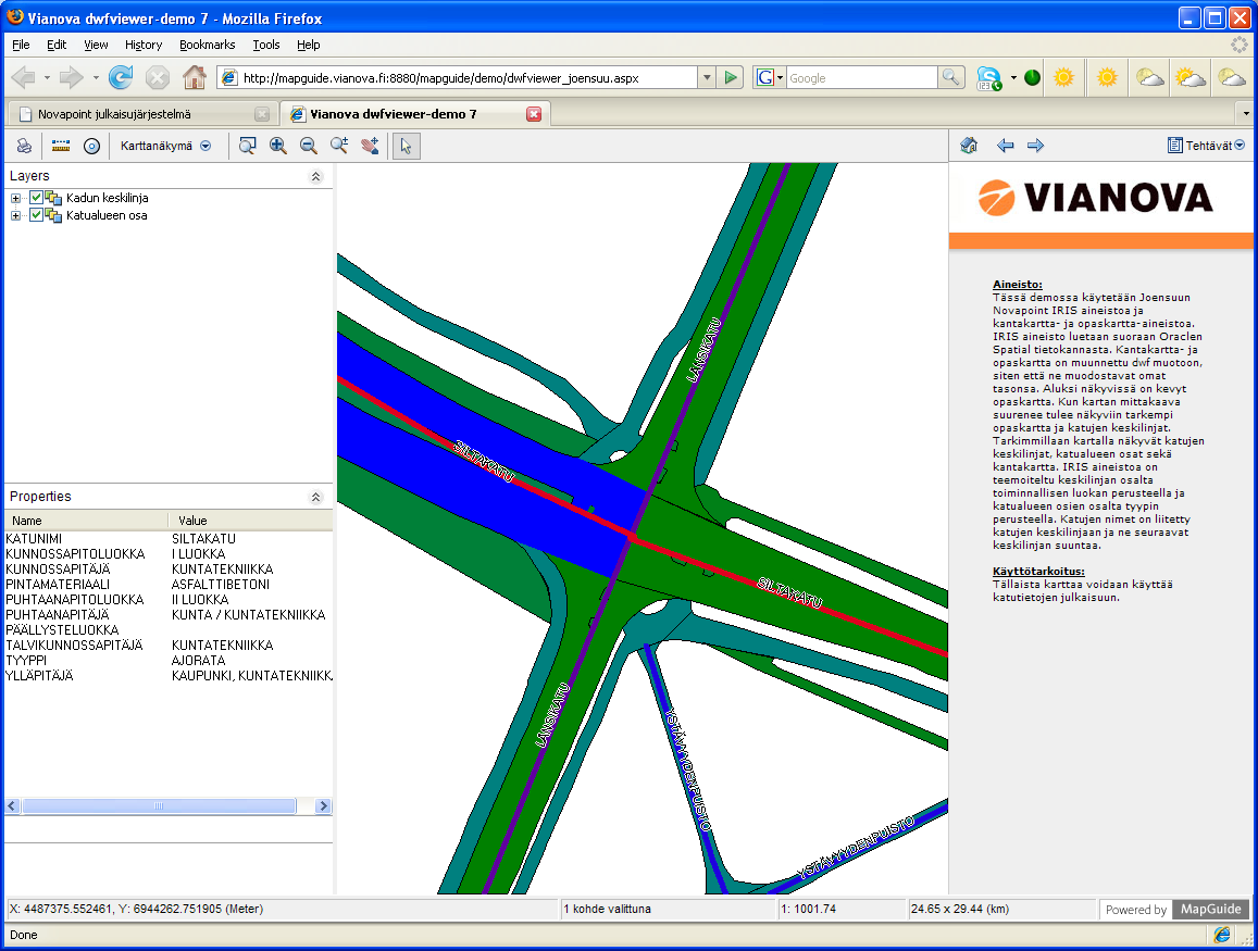 Novapoint IRIS Web Selainpohjainen järjestelmä