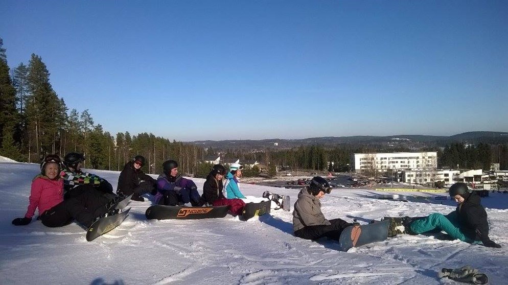 L iikunnasta laudatur Opiskelijoiden positiivinen asenne liikkumiseen näkyi taas koulumme toiminnassa ympäri vuoden.