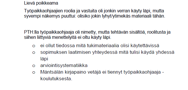 VK3 Työpaikkaohjaajien