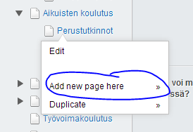 Keuda.fi ylläpitäjän ohjeet 7(9) Koti Sisältö Opiskelijatarinoita. 4.5. Footerin yhteystiedot Koti Sisältö Contact 4.6. Hae nyt!