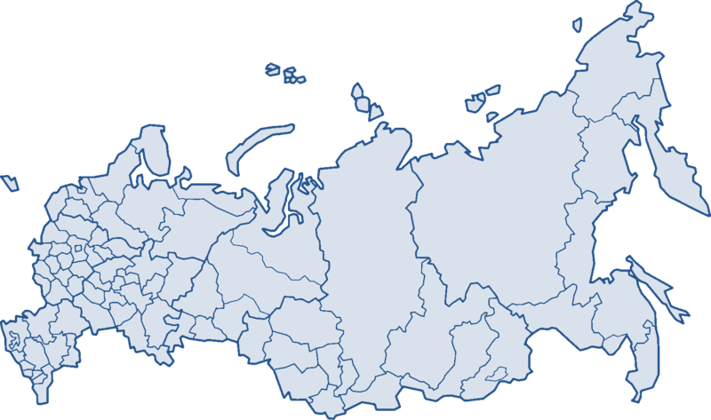 Karttakuva 2. Vastaajien asuinpaikka kaupungin mukaan: Venäjä. VIIPURI MURMANSK PIETARI SMOLENSK PETROSKOI MOSKOVA NORILSK DONIN ROSTOV RJAZAN NIŽNI NOVGOROD JEKATERINBURG SAMARA TOMSK HABAROVSK Huom.