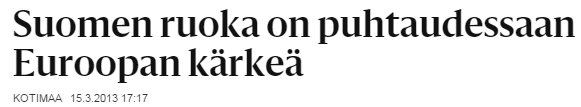 viljelyn ja jalostamisen erityishaasteet - Ilman vientiä luomuviljan tuotanto ja kysyntä on liian pientä - Volyymipohjan pitää ylittää kriittinen raja, ja