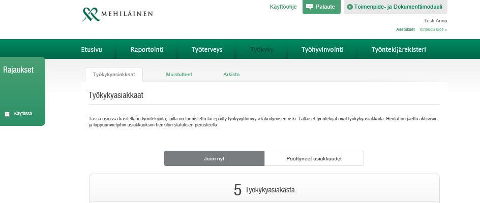 Työkykykompassi-palvelu.