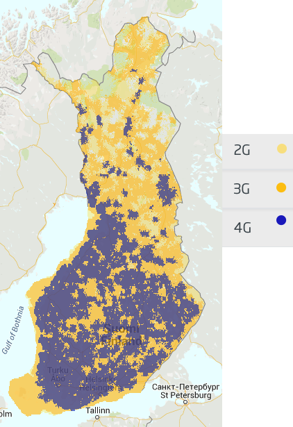 2 LTE eli Long-Term Evolution on neljännen sukupolven matkapuhelinjärjestelmä, joka toimii Suomessa 800 MHz:n, 1800 MHz:n ja 2600 MHz:n taajuusalueilla.