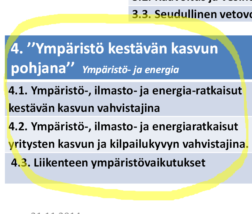 1. Sujuvanelämän kotikaupunki Asukas-ja asiakas 1.1. Sujuvat ja vaikuttavat palvelut Strategialinjaukset 2013-2016 2. Kasvun paikka yrityksille Elinkeinot ja yritykset 2.1. Elinkeino- ja yritystoiminta 1.