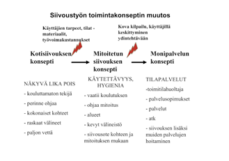 Yhtäältä työ on monella työpaikalla muuttunut positiivisella tavalla monipuoliseksi, toisaalta työssä uupuminen on lisääntynyt.