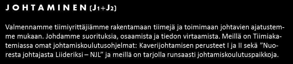 1 Omaa ymmärryksen omista lyhyen tähtäimen (1/2 vuotta) tavoitteistaan. On laatinut itselleen soveltuvan oppimissopimuksen ja on analysoinut valintojaan sekä tavoitteitaan.