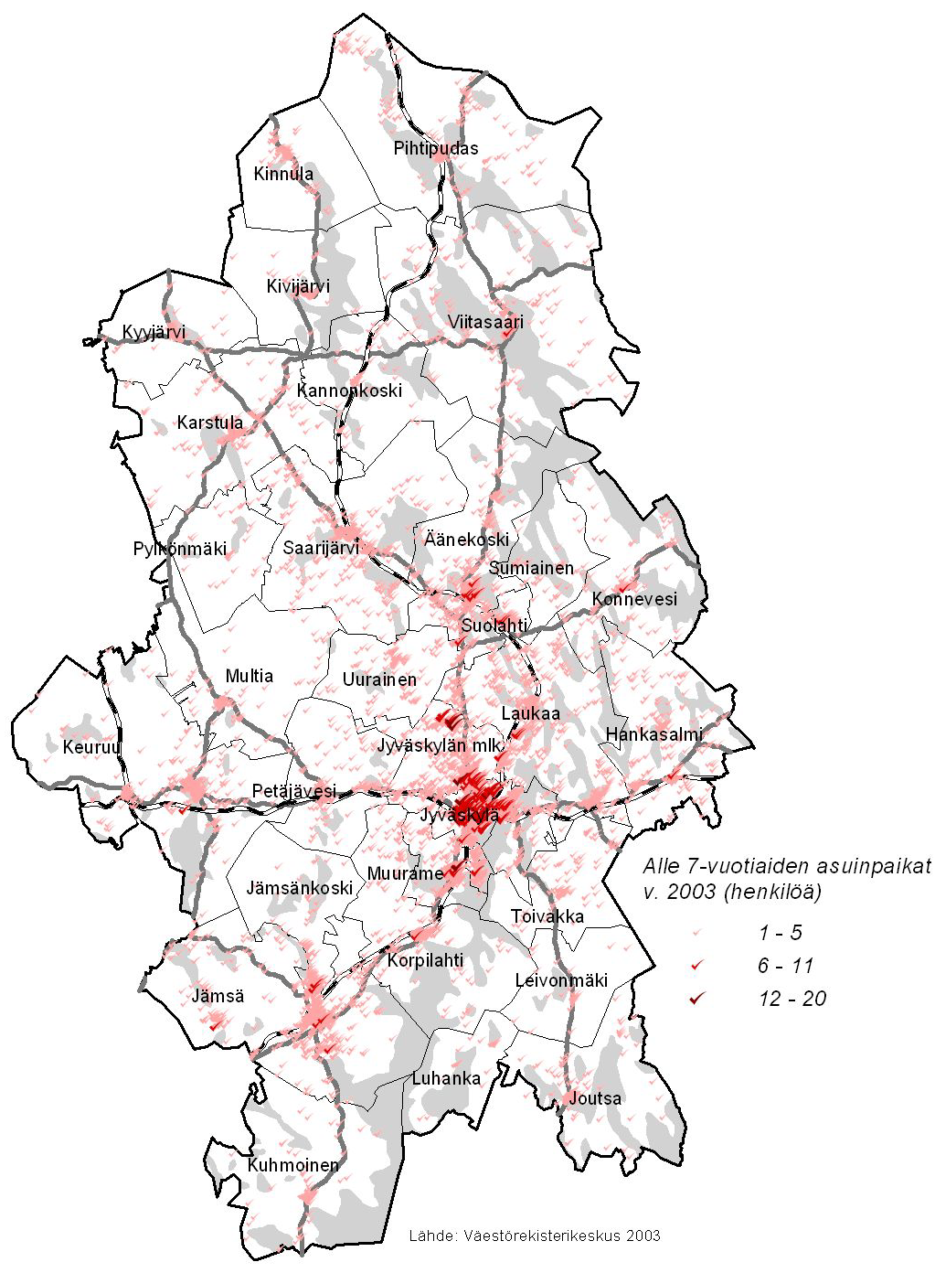 Keski-Suomen liikennejärjestelmä Kuva 4.