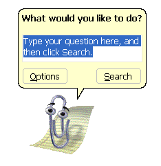 Kuva 1: Microsoftin Office Assistant. 2.2 Opastusjärjestelmien eri lajit sekä niiden ominaisuudet Opastusjärjestelmät voidaan jakaa aktiivisiin ja passiivisiin (Fischer & al., 1985).