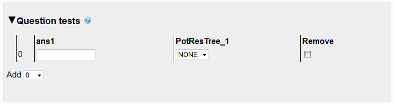 36 Question tests -osassa (kuva 3.9) tehtävää voidaan testata automaattisesti.