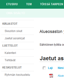 4 2.1.3 Selaa Selaa-painike on tarkoitettu nimensä mukaisesti sivun selaamiseen. Se piilottaa avoinna olevan työkalupalkin (ks. seuraavat kuvat). Selaustila (työkalupalkki piilossa).