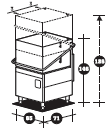 Asennettuna vain tilauksen yhteydessä. Pesuainepumpun jälkiasennus 190.-Eur Hinta/Laatusuhde......paikallaan! Automaattistartilla! MS 905M TISKIKONEET 400V 9,9kW Liitetään aina kuumaan veteen.