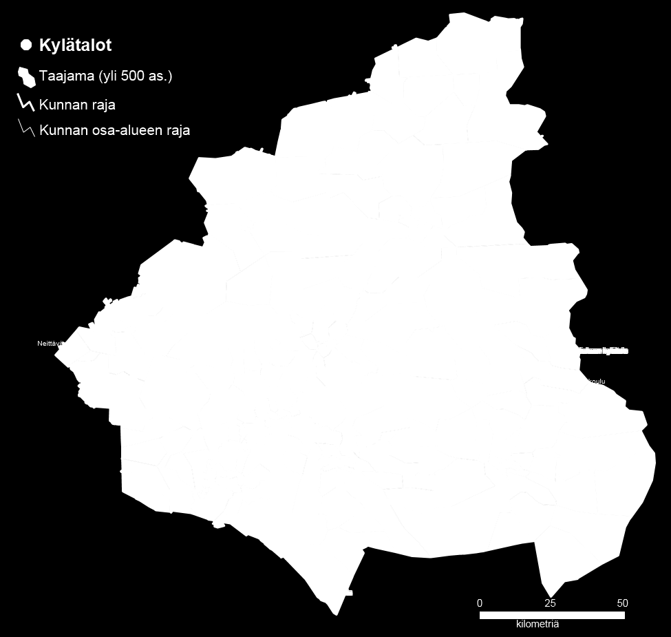 4 Kainuun kylien kokoontumistilat 2014 selvitys Kuva 1.