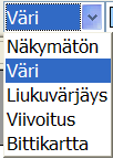 LibreOffice 42 (54) Viivan tyyli ja väri Viivamuotoilujen valintaikkunan voi avata napsauttamalla viivapainiketta. Suurin osa valinnoista löytyy myös suoraan työkaluista. Valitaan muokattava objekti.