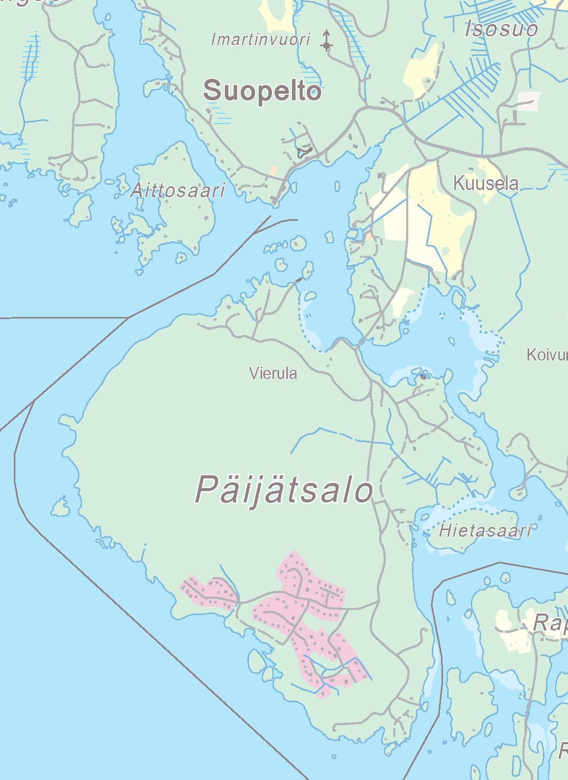 Sysmän Ilola-Suopelto-Päijätsalo aluekokonaisuuden yleissuunnitelma TYÖN SISÄLTÖ 1.