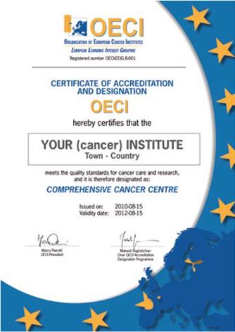OECI Cancer care Research Education Syöpäkeskusten verkostoituminen Parantaa kokonaisvaltaista hoitoa moniammatillinen osaaminen osaamisen jakaminen ja jalkauttaminen
