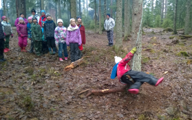 SIILILAUMA RETKEILI RASALLA 11-12.4 Siililauman toinen tämän vuoden yöretki pidettiin jälleen Rasalla.