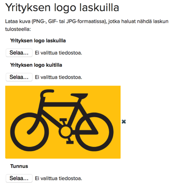 4 4.2 Kuitin-/myyntipaikan asetukset Oheiset tiedot vaikuttavat kassapisteen ja järjestelmän antamien tulosteiden asetuksiin.