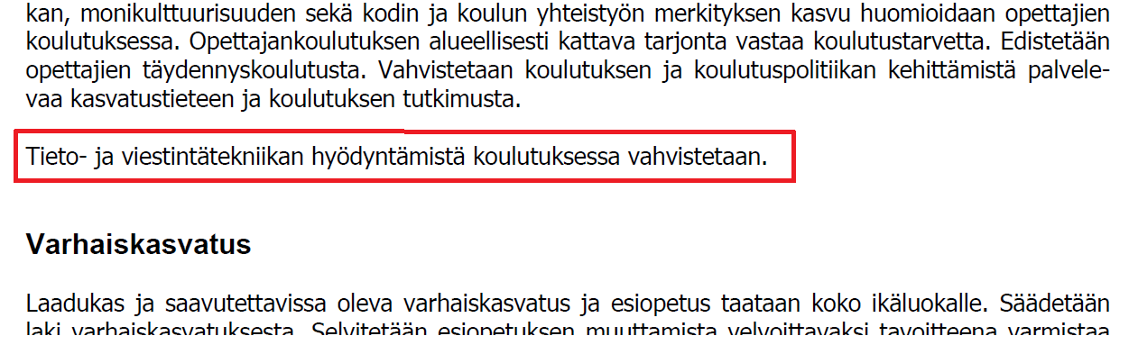 Kansallinen tieto- ja viestintätekniikan opetuskäytön