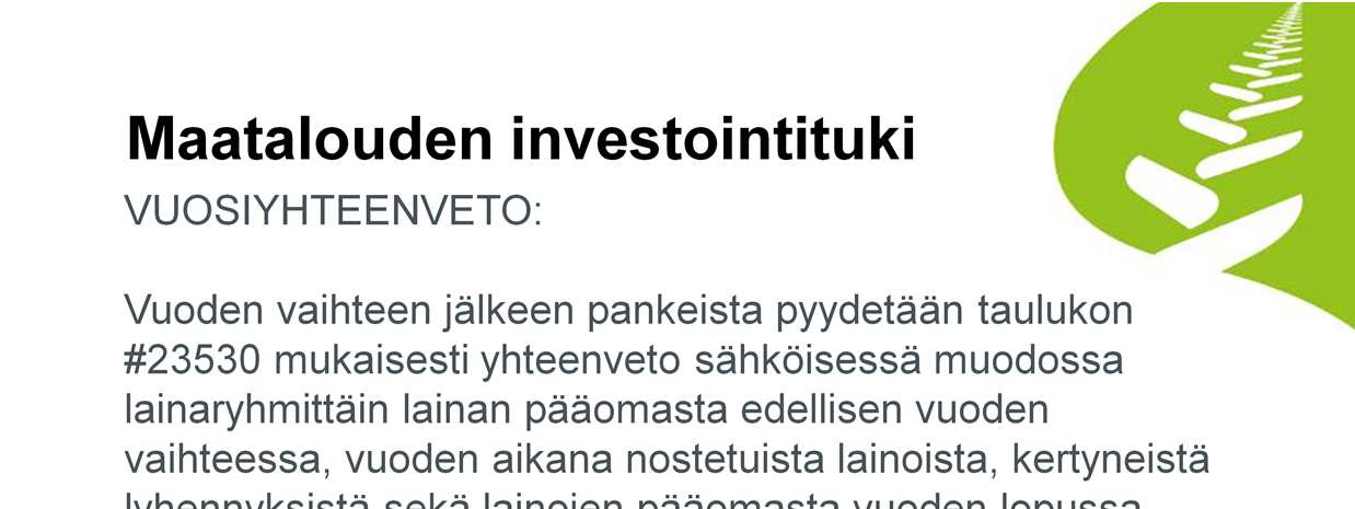 MAVI:n ohjeen päivitystarve tulee selvittää (vanha ohje). Käytännössä toimiva menettely.