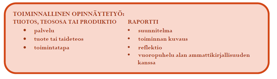 Käytännön osion suunnittelu alkaa projektisuunnitelman tai tuotantosuunnitelman laatimisesta, jonka tekemisessä ohjaava opettajasi tukee sinua.