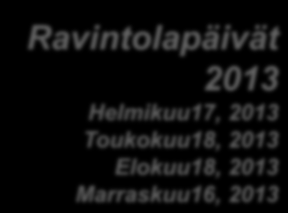 Helmikuu17, 2013 Toukokuu18, 2013 Elokuu18, 2013