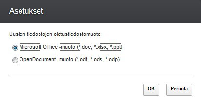 Toimintaohjeet v Esityksen luonti Tiedostot-sovelluksessa: 1. Napsauta Uusi-painiketta ja valitse sen jälkeen Esitys-vaihtoehto. 2. Kirjoita uuden esityksen nimi ja napsauta Luo-painiketta.