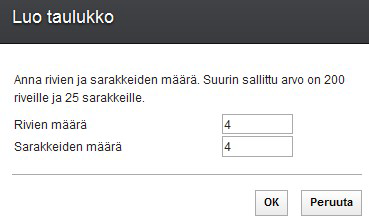 5. Kirjoita Alt text -kenttään kuvaus, jonka käyttäjä näkee, jos kuvaa ei voida näyttää. 6. Napsauta OK-painiketta.