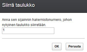 Taulukoiden piilottaminen ja näyttäminen laskentataulukoissa Voit piilottaa taulukoita ja näyttää piilotettuja taulukoita laskentataulukossa. Toimintaohjeet 1. Voit piilottaa taulukon seuraavasti: a.